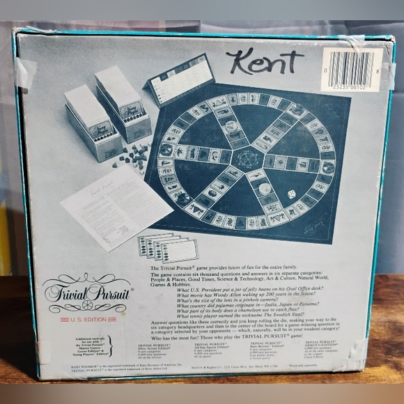 Trivial Pursuit Blue Master Game Young Players Edition - Picture 2 of 12